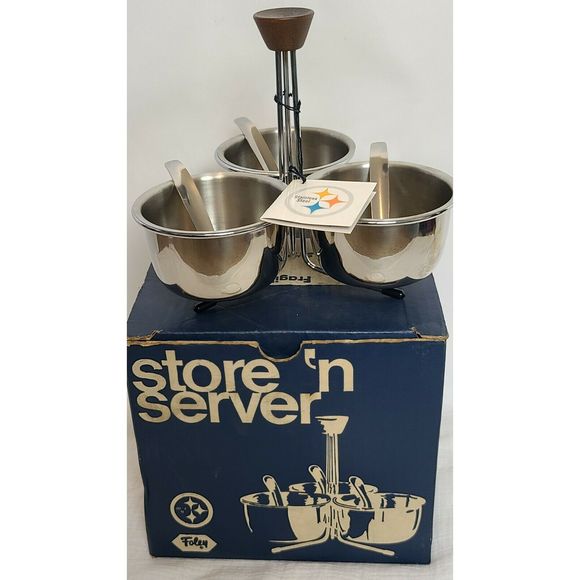 VTG MCM FOLEY STORE 'N SERVE